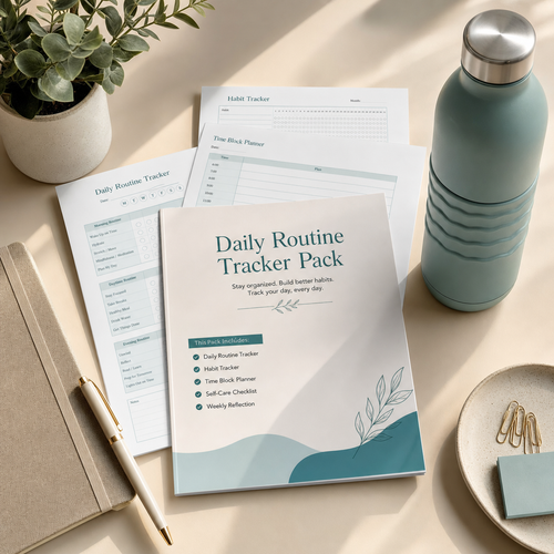 Daily Routine Tracker Pack